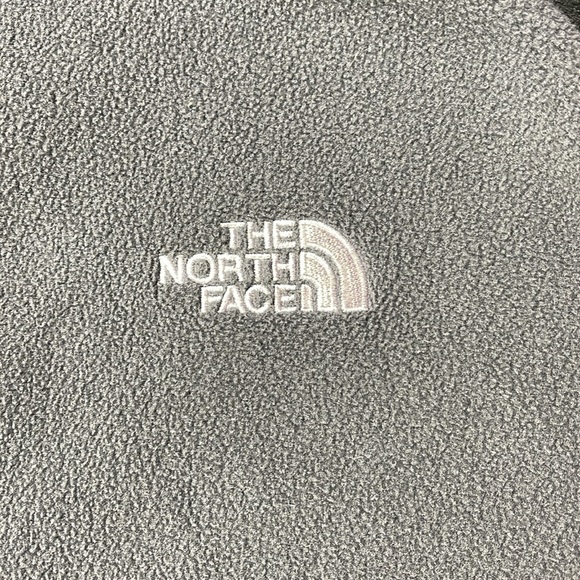 EUC Men’s The North Face Black/Gray Full Zip Two Tone Fleece Jacket Size XXL - Picture 4 of 10